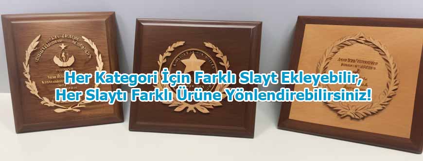 Premium Ahşap Albüm Plaket